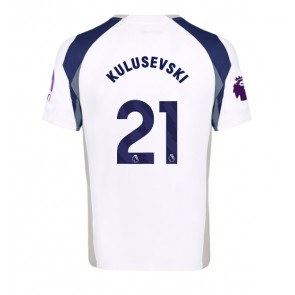 Tottenham Hotspur Dejan Kulusevski #21 Domaci Dres 2025-26 Kratak Rukavima